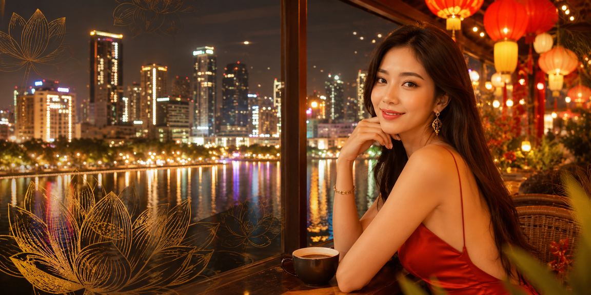 Người dùng Hà Nội kiểm tra ưu đãi tiền thưởng casino trực tuyến qua điện thoại tại quán cà phê